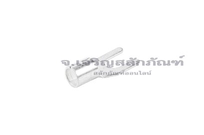 [E] หางปลาส้อม เปลือย UT ทองเหลืองชุบดีบุก รุ่น Y4-4 รูใส่สายไฟกว้าง 3.8 mm ยาว 16.9 mm ช่องว่างส้อม 4.2 mm